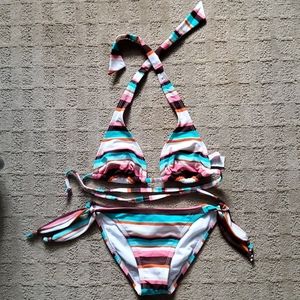 Hobie striped bikini